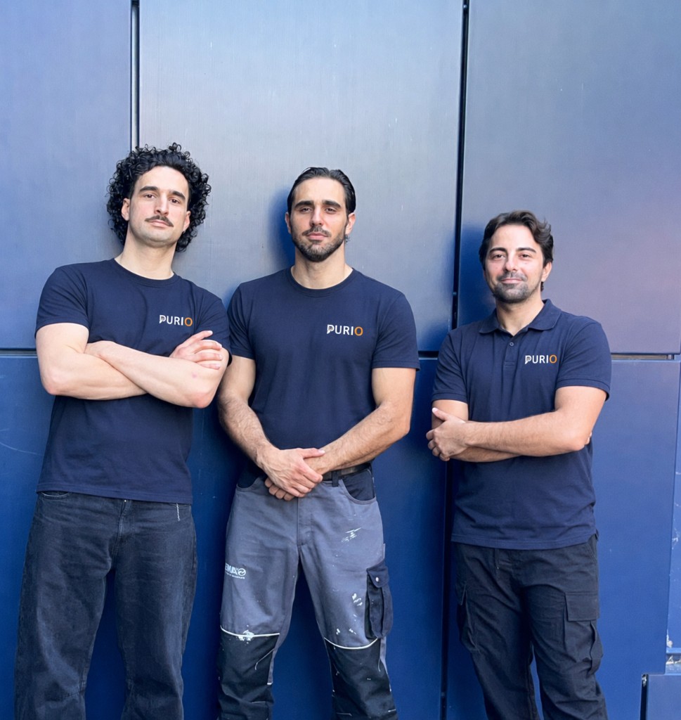 Purio-Team in PURIO-Shirts